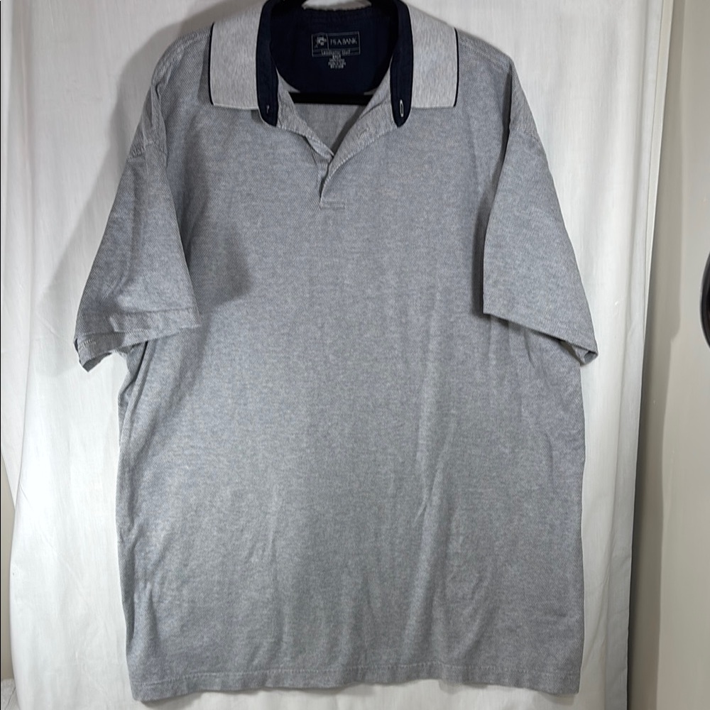 Jos A. Bank Navy/Gray Men's Polo Shirt